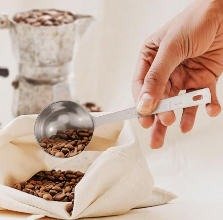 STAINLESS STEEL COFFEE SCOOP