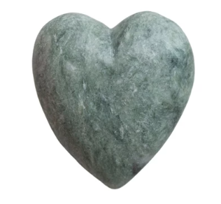 DECORATIVE STONE HEART - ASSORTED