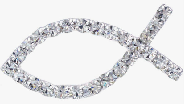 RHINESTONE BROOCH PINS - ASSORTED