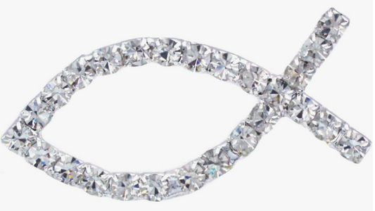 RHINESTONE BROOCH PINS - ASSORTED