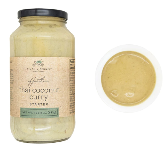 FINCH + FENNEL EFFORTLESS THAI CURRY STARTER - 8oz