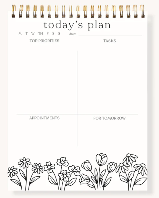 ELYSE BREANNE DESIGNS - SPIRAL DAILY PLANNER