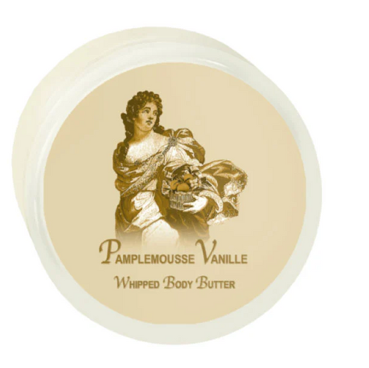 PAMPLEMOUSSE VANILLE ARGAN OIL WHIPPED BODY BUTTER 8oz.