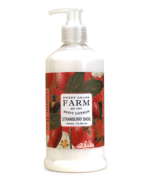 SWEET GRASS FARM BODY LOTION WITH WILDFLOWER EXTRACTS - ASSORTED