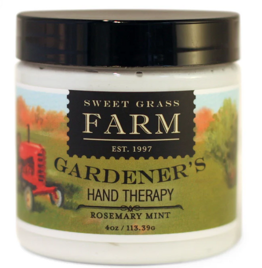 SWEET GRASS FARM GARDENER'S HAND THERAPY - ROSEMARY MINT 4oz.