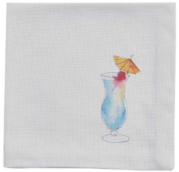 TROPICAL DRINK NAPKIN - ASSORTED