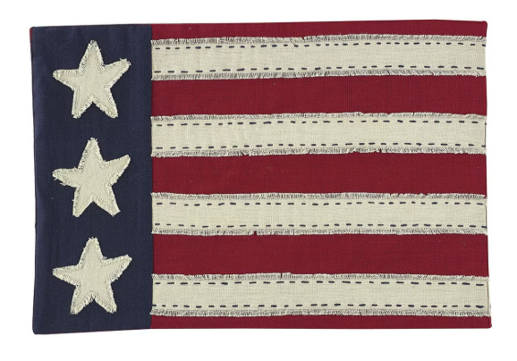 STAR SPANGLED TABLE RUNNER, PLACEMAT AND NAPKINS