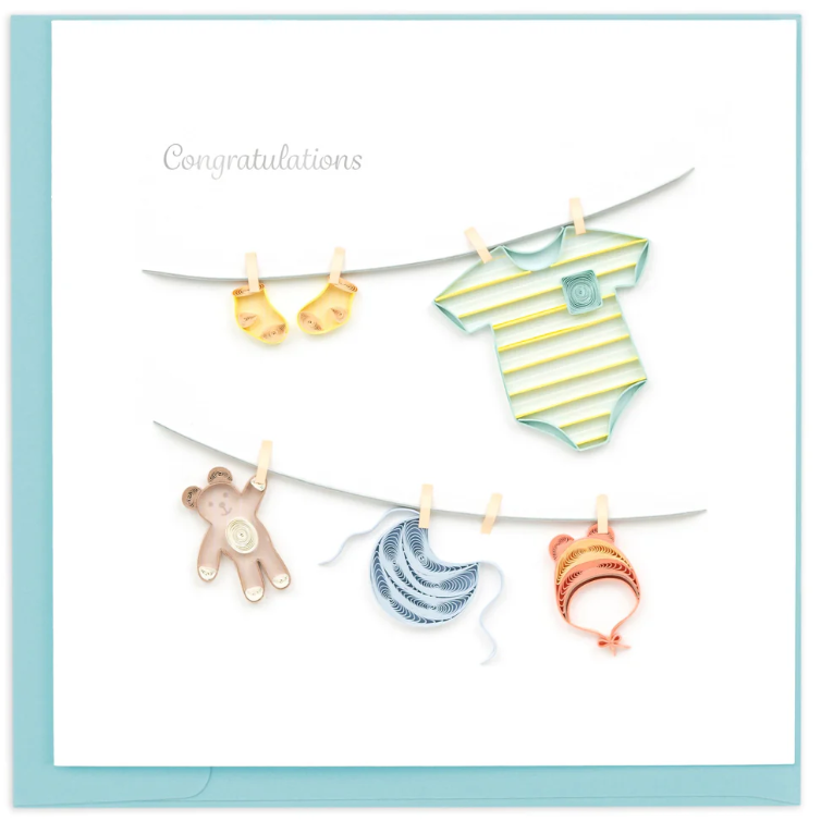 QUILLING CARD GREETING CARDS - ASSORTED (BLANK INSIDE)