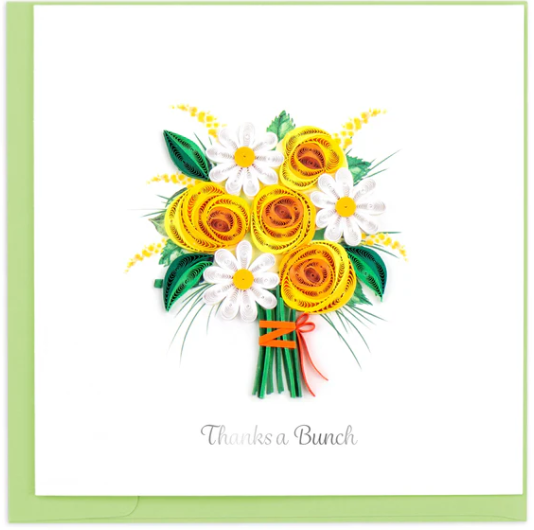QUILLING CARD GREETING CARDS - ASSORTED (BLANK INSIDE)