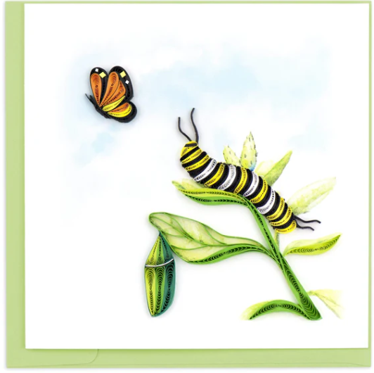 QUILLING CARD GREETING CARDS - ASSORTED (BLANK INSIDE)