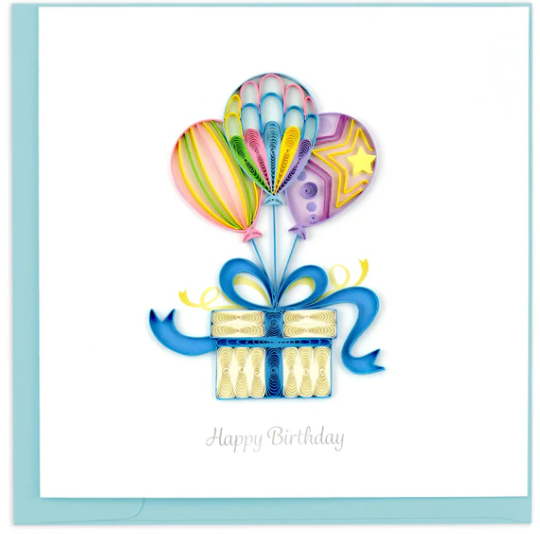 QUILLING CARD GREETING CARDS - ASSORTED (BLANK INSIDE)