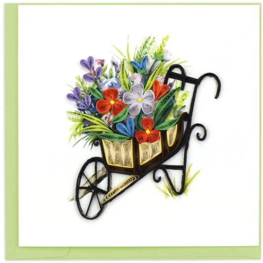 QUILLING CARD GREETING CARDS - ASSORTED (BLANK INSIDE)