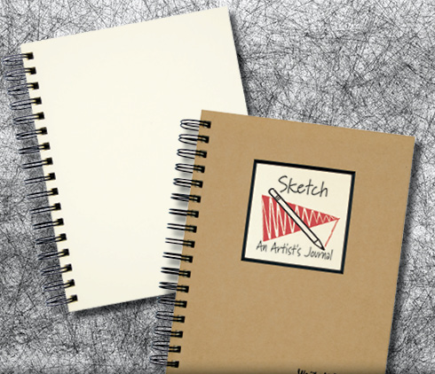 JOURNALS UNLIMITED -"WRITE IT DOWN" FULL SIZE JOURNALS (KRAFT)