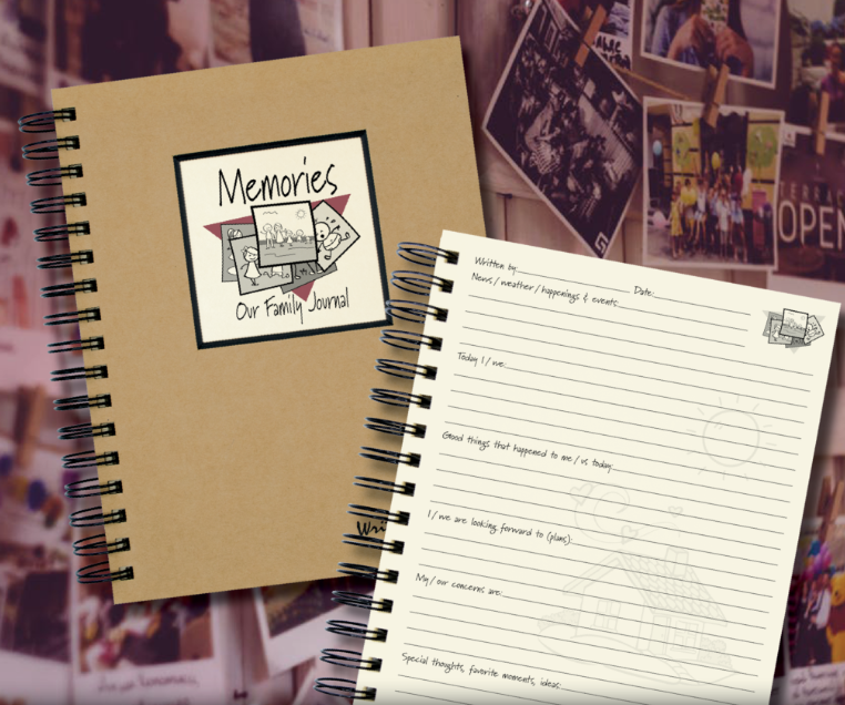 JOURNALS UNLIMITED -"WRITE IT DOWN" FULL SIZE JOURNALS (KRAFT)