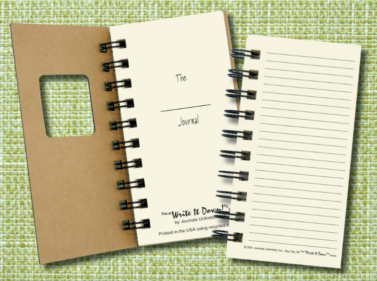 JOURNALS UNLIMITED - Write it Down" Series MINI SIZE (KRAFT)
