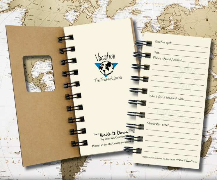 JOURNALS UNLIMITED - Write it Down" Series MINI SIZE (KRAFT)