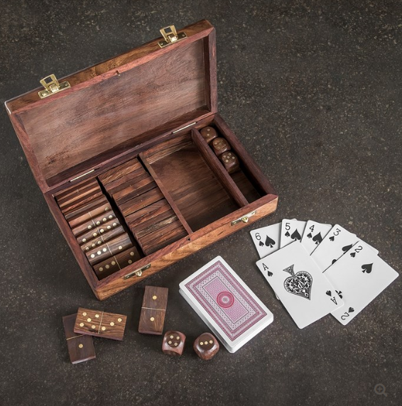DEAL, PLACE & ROLL GAME BOX SET