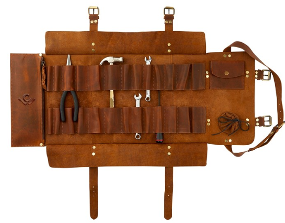 LEATHER TOOL ROLL