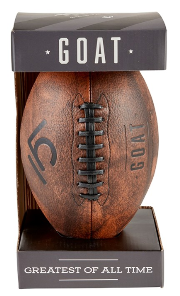 VINTAGE LEATHER FOOTBALL - GOAT