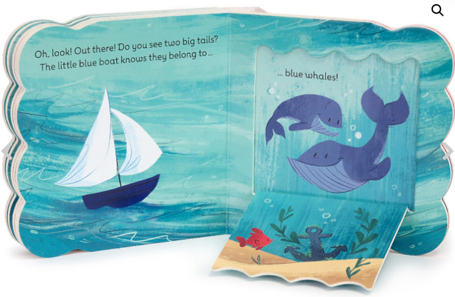 LITTLE BLUE BOAT CHUNKY LIFT-A-FLAP BOOK