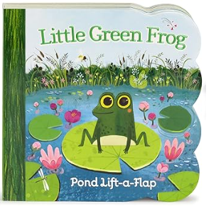 LITTLE GREEN FROG CHUNKY LIFT-A-FLAP BOOK