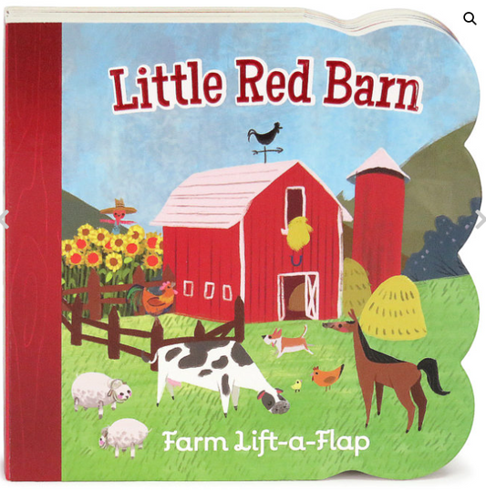 LITTLE RED BARN CHUNKY LIFT-A-FLAP BOOK