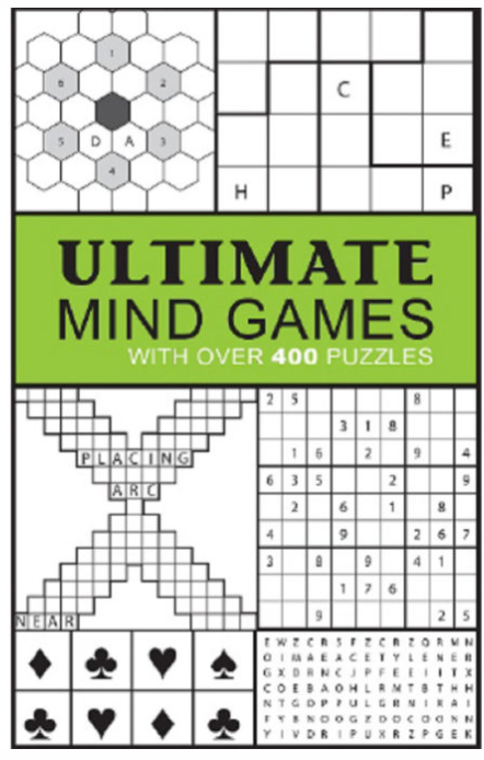 ULTIMATE MIND GAMES - WITH OVER 400 PUZZLES