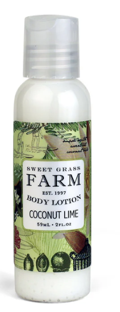 SWEET GRASS FARM MINI HAND LOTION W/SHEA BUTTER - ASSORTED