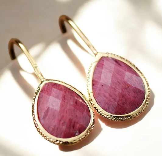 CAPE DIABLO - EARRINGS - EARTH HEALING ENERGY DANGLE EARRINGS