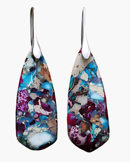 CAPE DIABLO - EARRINGS - CELESTIAL MOSAIC DROP - ASSORTED