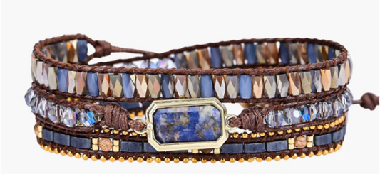 CAPE DIABLO - BRACELETS - MIDNIGHT ROYALTY WRAP