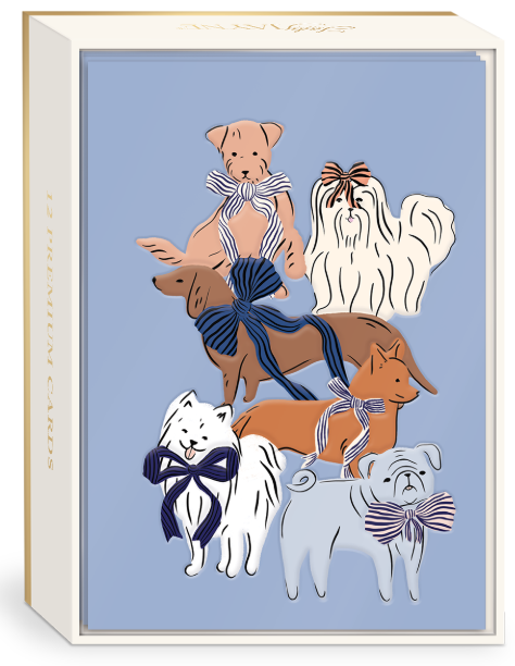 LADY JAYNE RIBBON TAILS PET NOTE CARDS - ASSORTED