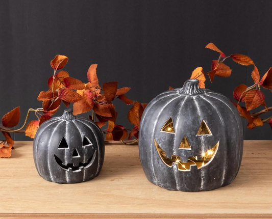 HALLOWEEN BLACK PUMPKINS - ASSORTED