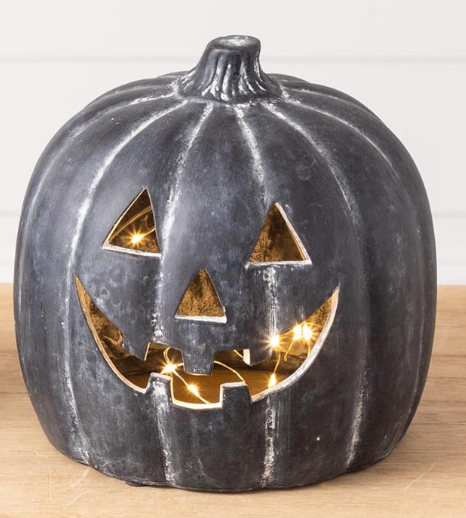 HALLOWEEN BLACK PUMPKINS - ASSORTED