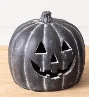 HALLOWEEN BLACK PUMPKINS - ASSORTED