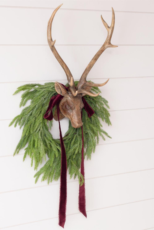 DEER HEAD WALL MOUNT