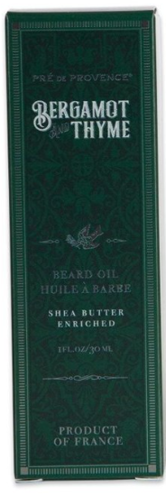 BERGAMOT & THYME 30ML BEARD OIL