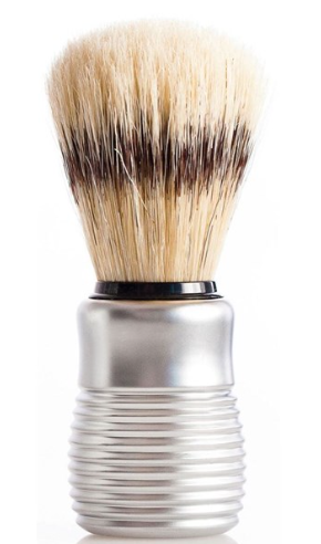 SHAVE BRUSH WITH ALUMINUM HANDLE