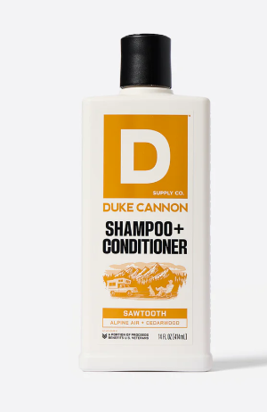 DUKE CANNON SUPPLY CO. 2-IN-1 HAIR WASH AND CONDITIONER - ASSORTED
