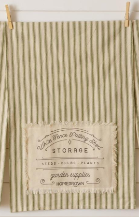 GARDENING TOOLS AND TOPIARIES TEA TOWELS - ASSORTED