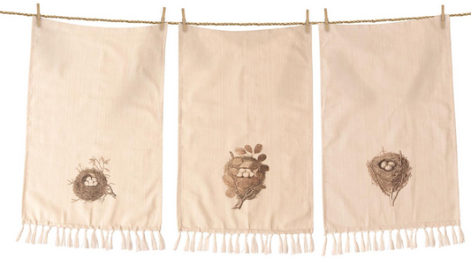 SEPIA NESTS TEA TOWELS - ASSORTED