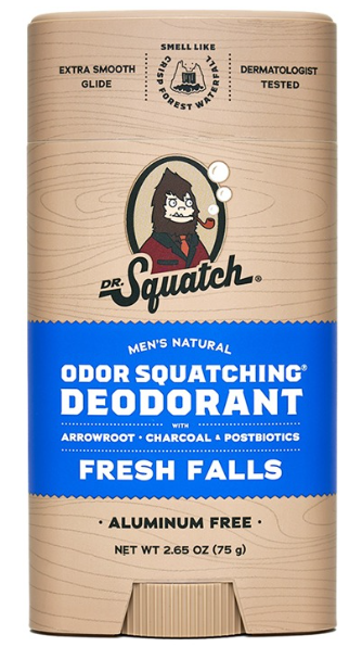 DR SQUATCH FRESH FALLS DEODORANT