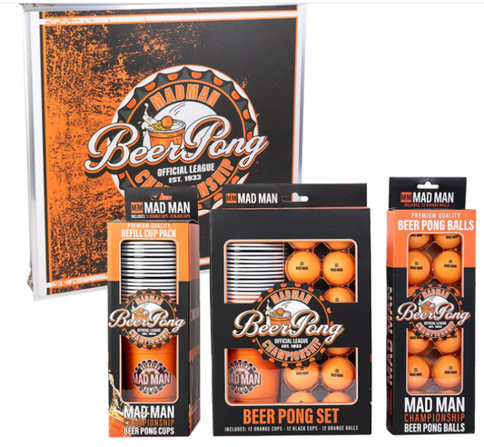 MAD MAN CHAMPIONSHIP BEER PONG