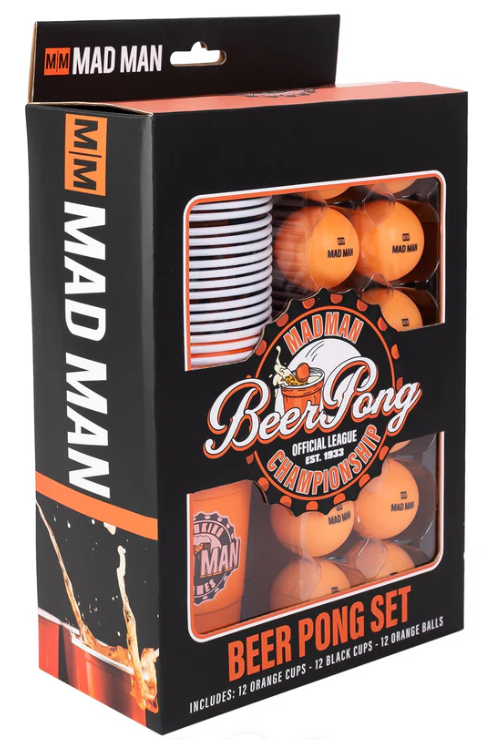 MAD MAN CHAMPIONSHIP BEER PONG