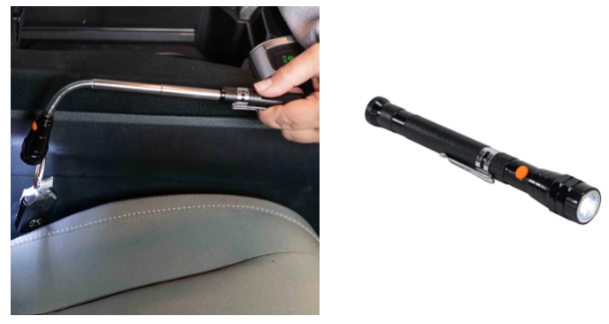 MAD MAN RETRACTABLE LED MAGNETIC 4 IN 1 PICKUP TOOL