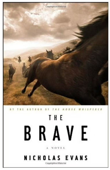 NICHOLAS EVANS "THE BRAVE" HARDBOUND