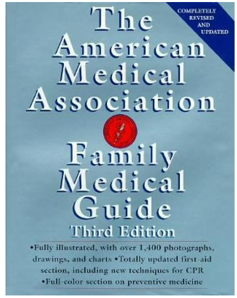 THE AMERICAN MEDICAL ASSOCIATION FAMILY MEDICAL GUIDE 3RD EDITION HARDBOUND