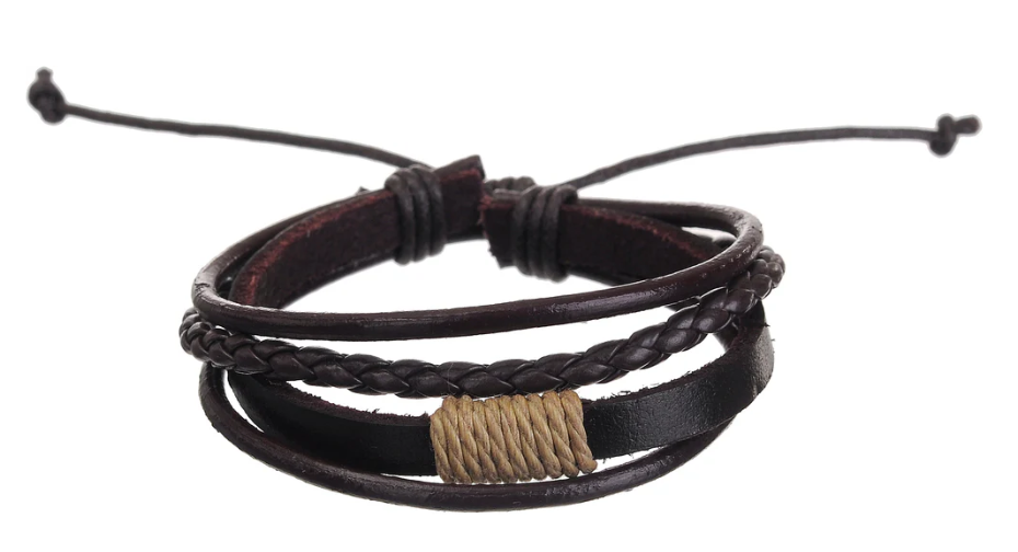 MAD MAN LEATHER BRACELETS - ASSORTED