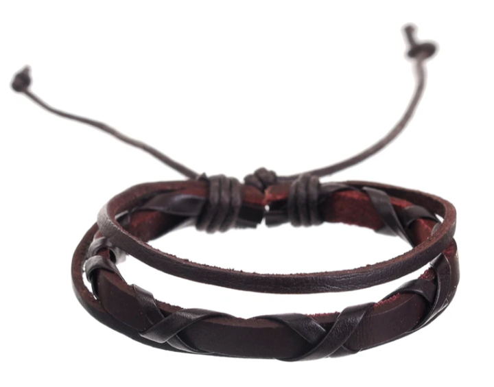 MAD MAN LEATHER BRACELETS - ASSORTED