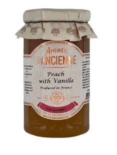 ANDRESY A L'ANCIENNE PEACH VANILLA JAM 9.5oz. - FRANCE